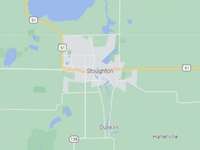 Google map of Stoughton, WI